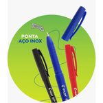 Kit Caneta Ponta Fina Pilot Inox 0.7mm