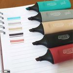 Marca Texto BRW Vintage - Kit ou Unidade - Preto, Vinho, Cinza, Bege, Verde Água