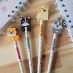 Lápis Cis Fantasia Pets com Borracha de Cachorrinho Fofo