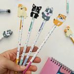 Lápis Cis Fantasia Pets com Borracha de Cachorrinho Fofo
