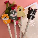 Lápis Cis Fantasia Pets com Borracha de Cachorrinho Fofo