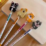 Lápis Cis Fantasia Pets com Borracha de Cachorrinho Fofo