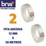 Fita Adesiva Durex 12mm x 30m BRW
