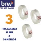Fita Adesiva Durex 12mm x 30m BRW