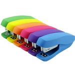 Grampeador BRW Cabo Emborrachado Colorido - Base de 11cm