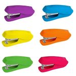 Grampeador BRW Cabo Emborrachado Colorido - Base de 11cm
