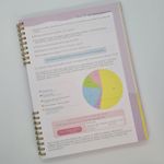 Planner Financeiro BRW Capa Dura com Espiral - Dreams, Black -  97 Folhas