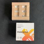 Bloco Notas Adesivas Papel Kraft Mini Pallet Fofo Lembrete Adesivo Maxprint - 400 Folhas