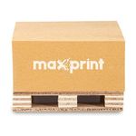 Bloco Notas Adesivas Papel Kraft Mini Pallet Fofo Lembrete Adesivo Maxprint - 400 Folhas