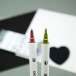 Kit Caneta Dual Brush Evoke BRW Cores Metalizadas ou Neon - Para Lettering