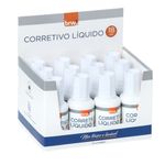 Corretivo Líquido BRW 18ml - Kit ou unidade