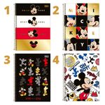 Caderno Escolar Capa Dura Mickey Disney Tilibra 80 Folhas