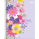 Caderno Universitário Tilibra Capa Dura Charme 20, 16, 10 ou 1 Matéria