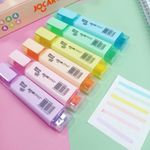 Kit 6 ou 3 Marca Texto Tom Pastel Jocar Office Trend