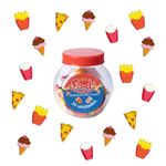 Mini Borracha Tilibra Fofa Bubble, Dreams, Foods e Pets - Animais, Comidinhas, Unicórnio, Arco-íris