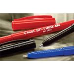 Caneta Ponta Fina ou Média Pilot Pen Inox 0.7mm ou 1mm - Unidade
