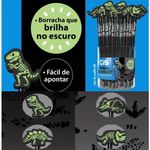 Lápis Cis Fantasia Dinoglow com Borracha que Brilha no Escuro em formato de Dinossauro