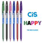 Caneta Cis Happy Ponta Fina 0.7mm