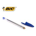 Caixa Caneta Bic Cristal - 50 unidades - Azul, Preta, Vermelha, Verde