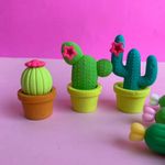 Borracha Fofa em Formato de Cacto Tilibra - Cactus