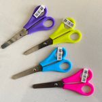 Tesoura sem Ponta Cis Tons Pastel e Neon