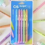Kit Caneta Cis Sugar Cap Tons Pastel 1.0mm