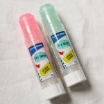 Cola em Bastão Faber Castell Colorida 10g - Rosa ou Azul