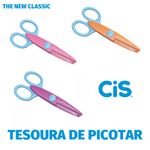 Tesoura Cis Zig Zag para Picotar - Kit ou Unidade