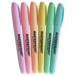 Marca Texto Tom Pastel Masterprint - Kit ou Unidade - Caneta