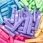 Marca Texto Faber Castell 46 - Tons Pastel Amarelo Lilás Rosa Verde Azul Laranja - Kit ou unidade