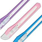 Estilete Tilibra Tom Pastel com Trava - Lilás, Azul, Rosa