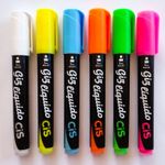 Marcador Giz Líquido Cis Neon - Unidade