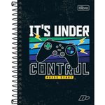 Caderno Universitário Capa Dura Masculino Tilibra D+ Gamer, Esportes, Futebol - 20, 16, 12, 10 ou 1 Matéria