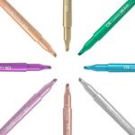 Marca Texto Cis Lumini Tons Metálicos Metallic