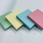 Bloco de Notas Adesivas Masterprint Tom Pastel Quadrado 100 Folhas 75x75mm