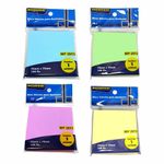 Bloco de Notas Adesivas Masterprint Tom Pastel Quadrado 100 Folhas 75x75mm
