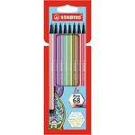 Kit Caneta Stabilo Pen 68 Escrita Média 1.0mm Fofa - Básicas, Neon, Pastel ou Vintage
