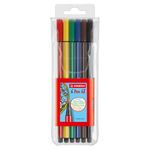 Kit Caneta Stabilo Pen 68 Escrita Média 1.0mm Fofa - Básicas, Neon, Pastel ou Vintage