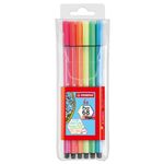Kit Caneta Stabilo Pen 68 Escrita Média 1.0mm Fofa - Básicas, Neon, Pastel ou Vintage