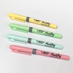 Marca Texto Bic Marking Tom Pastel - Kit ou unidade