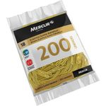 Kit Elástico de borracha Liga Mercur N18 Super Amarelo 200 - 100  - 50 unidades