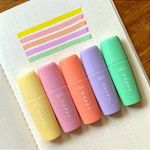 Mini Marca Texto Tilibra Happy Fofo Tom Pastel  - Kit ou unidade