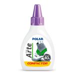 Cola Compactor Polar Branca, Isopor, Tecido, Silicone, Arte, Multiuso, Líquida - 90g ou 40g