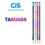 Kit Lápis com Borracha Cis Tabuada HB N°2