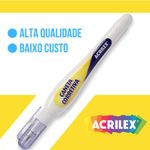 Caneta Corretiva Acrilex Secagem Rápida 7ml - 5ml - 3ml