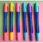 Marca Texto em Gel Cis Lumini Pastel Ideal p/ Bíblia e Vade Mecum Não Mancha verso - Kit ou unidade