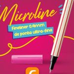 Caneta Compactor Microline 0.4 Traço Fino - 1 unidade