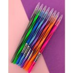 Caneta Cis Spiro Glow Ponta Agulha Ultra Fina 0.7mm Corpo Longo
