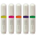 Mini Marca Texto Tilibra Lunix - Rosa, Amarelo, Roxo, Verde e Laranja  - Kit ou unidade