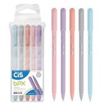 Kit Caneta Cis BPX Ponta Ultra Fina 0.7mm - Estojo Caixa ou Blister
